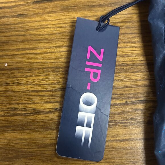 Vintage Gap Kids Size 14 Waterproof Pants Removable Bottom Navy w/ Sparkle NWT - Picture 7 of 14